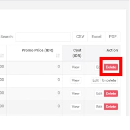 How to delete / unregister Item Master Data in iReap Pos Pro