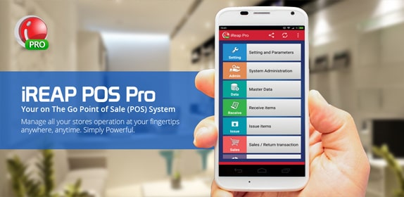 iReap POS Sales Report Apps