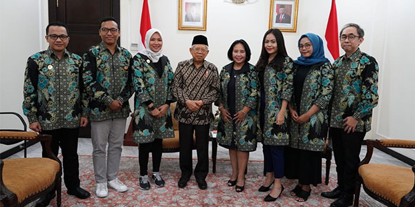 iREAP POS Together with the General Chairperson of Akumandiri IUMKM Indonesia, Meets Vice President K.H Ma'ruf Amin to Discuss the Government's Priority MSME Development