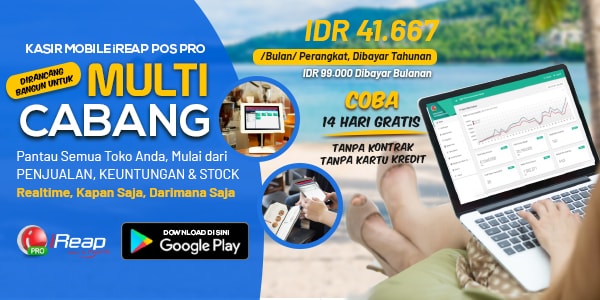 Harga Aplikasi Penjualan – Aplikasi Mobile iREAP POS PRO