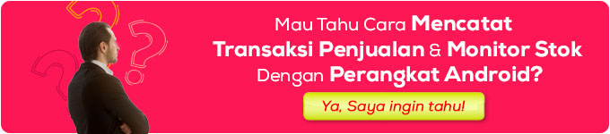 Cara mencatat transaksi penjualan dengan android