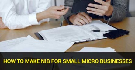 How to make NIB for small micro businesses
