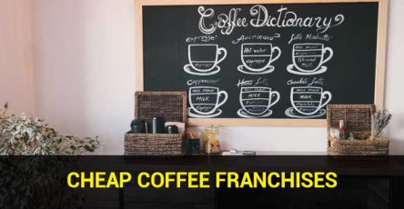 cheap coffee franchises