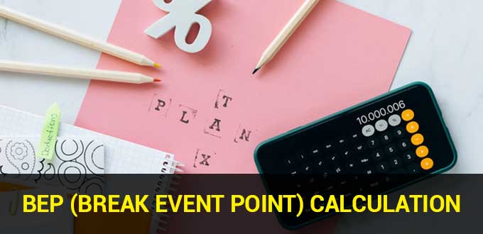 Break Event Point Calculation