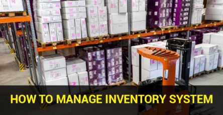 how to manage inventory system