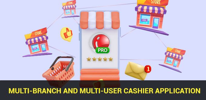 multi branch and multi user cashier application